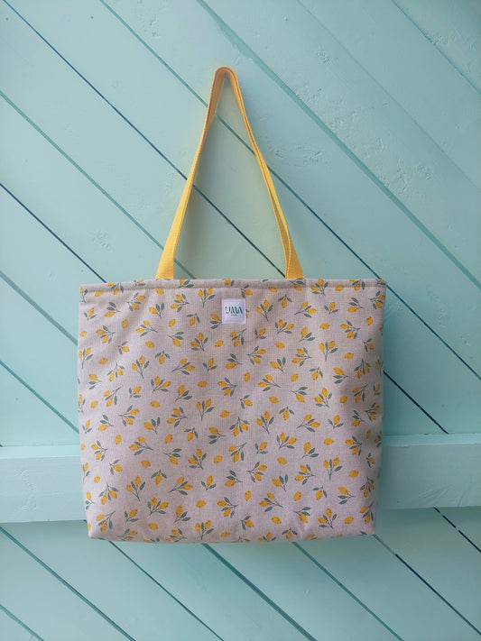 sitruuna tote bag